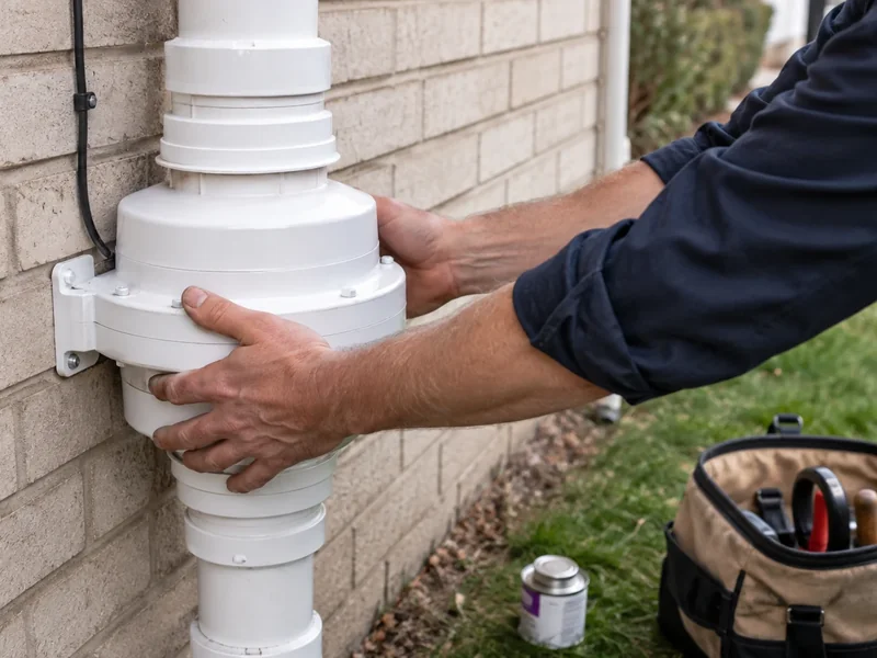 Radon System Repair & Fan Replacement